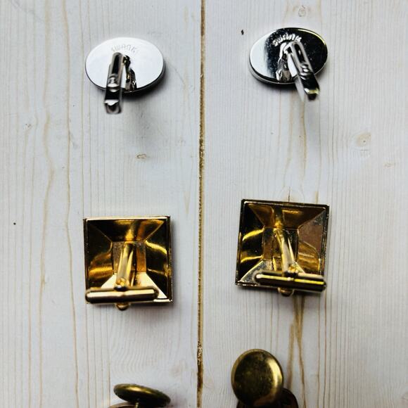 4 Pairs of Vintage Cufflinks. All In Nice Condition. Great Value. See Pics - Picture 9 of 10